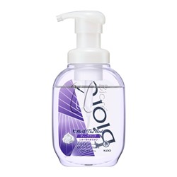 Kao Biore U Мыло-пенка для душа Foaming Body Wash Deep Clear аромат луговые травы, бутылка 540 мл