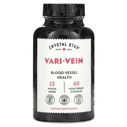 Crystal Star, Vari-Vein, 60 вегетарианских капсул