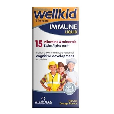 VitabioticsWellkid Multivitamin Liquid Şurup 150 ml    Vitabiotics Wellkid Мультивитаминный жидкий сироп 150 мл