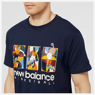 NB Hoops Abstract Graphic T-Shirt