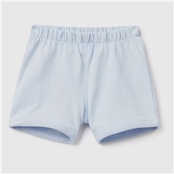 Shorts - Maxi-Schnitt - 100% Baumwolle - himmelblau