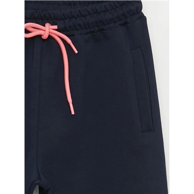 Mışıl Детские спортивные штаны для девочек с эластичным поясом и принтом