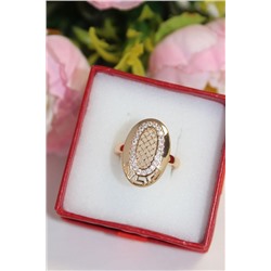 Кольцо из Дубайского золота "Анжелика"