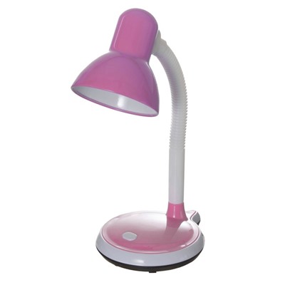 Настольная лампа "Лучик" Е27 15Вт розовый 14,5х17,5х41,5 см RISALUX