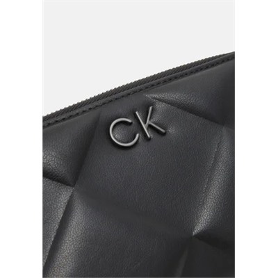 Calvin Klein - КОШЕЛЕК LOCK QUILT - кошелек - черный