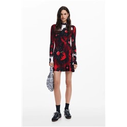 Printed Mini Dress M. Christian Lacroix