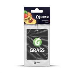 Картонный ароматизатор GRASS (персик)