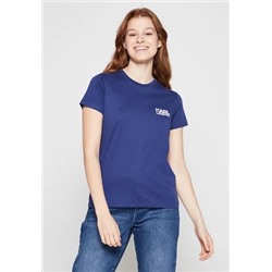 KARL LAGERFELD - Базовая футболка - синий