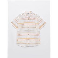 Рубашка в полоску с короткими рукавами LC Waikiki для мальчика