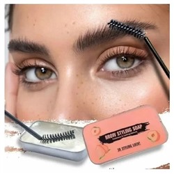 Kiss Beauty Мыло для укладки бровей 3D Eyebrow Styling Soap Персик, 10 мл, 10 г
