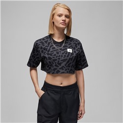 Crop top GFX Spr Crp - 100% algodón - negro