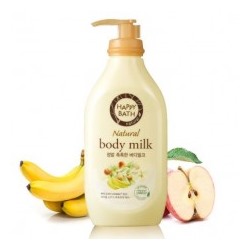 HAPPY BATH Natural Body Milk (Moist) 450ml / Увлажняющий лосьон для тела