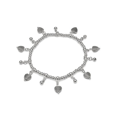 ELASTIC BRACELET DOTTED HEARTS