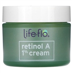 Life-flo, восстанавливающий крем с 1% ретинолом A, улучшенная формула для восстановления, 50 мл (1,7 унции)