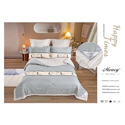 Комплект постельного белья с готовым одеялом Mency Classic/ ЕВРО