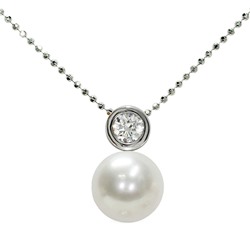 Collar con colgante - plata 925 - perla de agua dulce - Ø: 9 - 10 mm