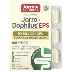 Jarrow Formulas, Jarro-Dophilus EPS, 50 млрд, 30 вегетарианских капсул Enteroguard