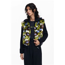 Combined floral jacket