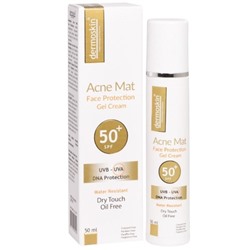 Dermoskin Acne Mat Face Protection Gel Cream Spf 50 50 ML Güneş Kremi