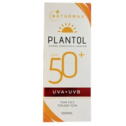 Naturmax Plantol Güneş Koruyucu Losyon SPF50 100 ml