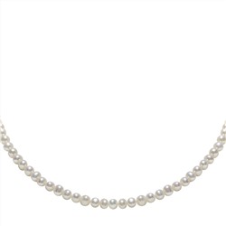 Collar - oro amarillo 18 kt - perlas de agua dulce - Ø de la perla: 4.5 - 5.5 mm