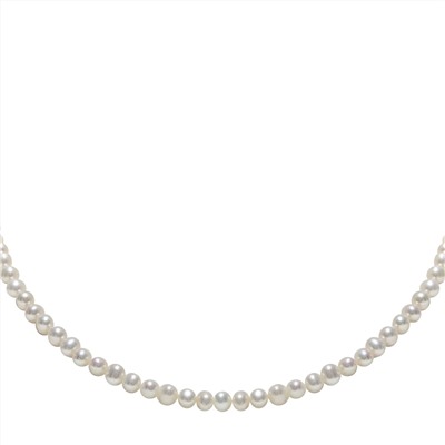 Collar - oro amarillo 18 kt - perlas de agua dulce - Ø de la perla: 4.5 - 5.5 mm