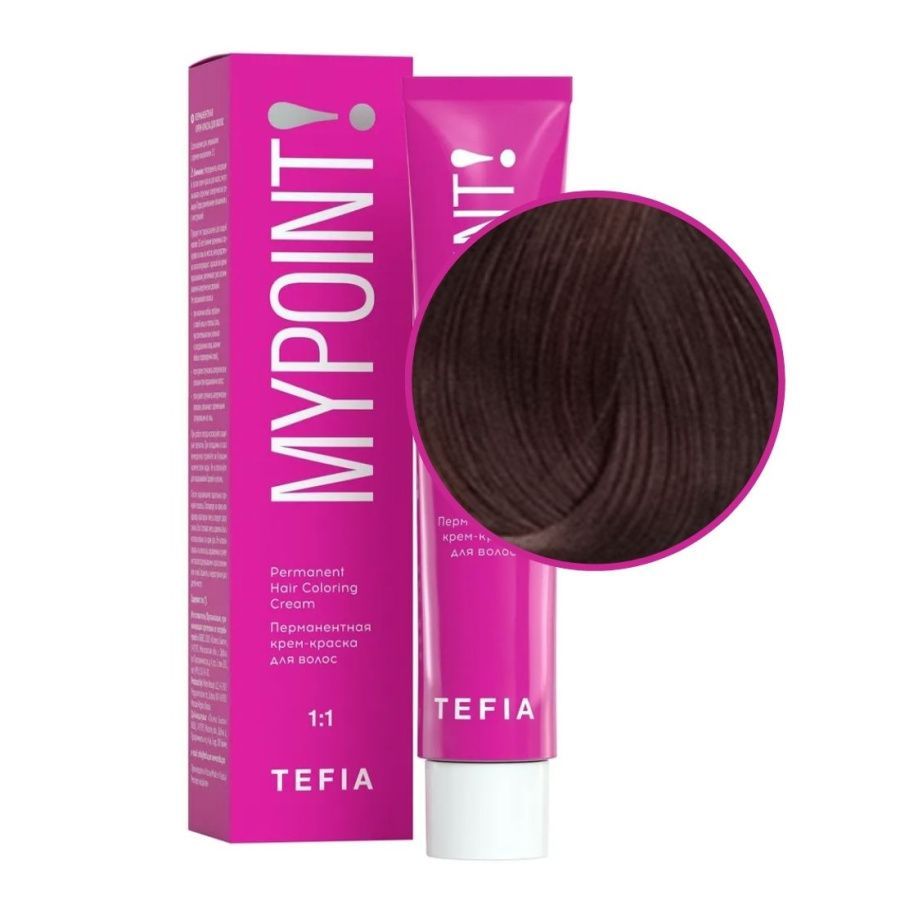 Tefia MYPOINT 9.1 перманентная крем-краска для волос