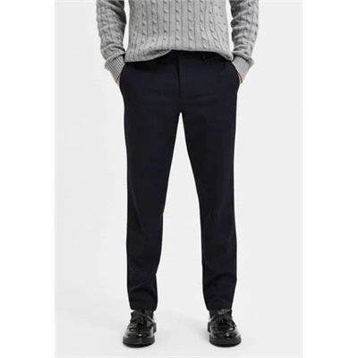 Selected Homme - SLHSLIM-BEST 175 FLEX B NOOS - брюки из ткани - темно-синий в крапинку