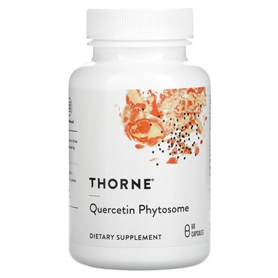 Thorne, Quercetin Phytosome, 60 капсул