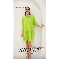 SIGNET Платье 6042 зеленый