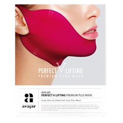 Лифтинговая маска для формирования четкого овала лица Avajar Perfect Lifting Premium Plus Mask 1шт