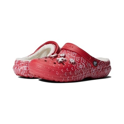 cr*cs Classic Lined Holiday Charm Clog