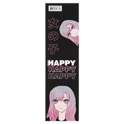 Закладка картон, 18 см Happy Anime КОКОС 231234