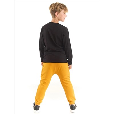 Denokids - Комплект брюк и футболки для мальчиков Skate Thunder