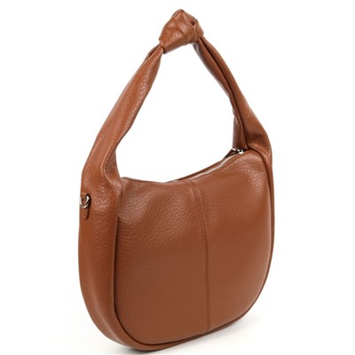 Женская сумка хобо из эко кожи D002 ЕлоуБраун