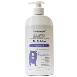 Compliment Dr. Bubble Нежный гель для купания Неболейка 0+, 400 ml