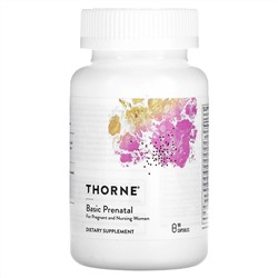 Thorne, Basic Prenatal, 90 капсул