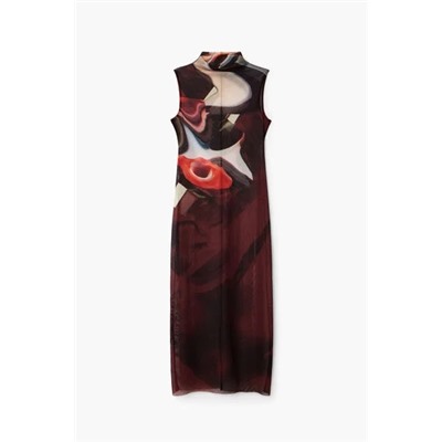 Multi-position midi dress