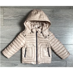 М.16101 Куртка Moncler бежевая (104, 110, 116)