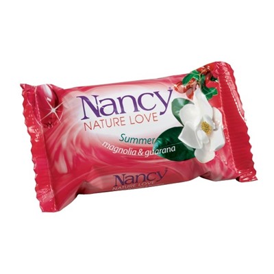 Мыло Nancy цветочное Магнолия и Гуарана 60гр (72шт/короб)