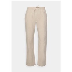 Selected Homme - SLHSTRAIGHT-SILAS PANTS - брюки из ткани - бежевые
