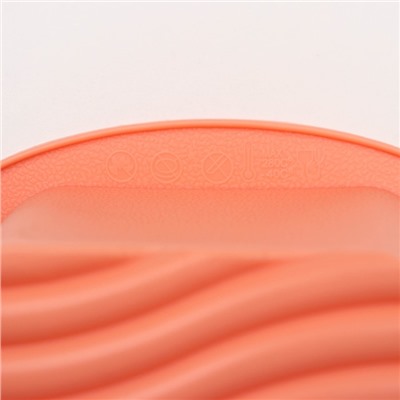 Форма для выпечки Доляна «Хлеб. Полосы», силикон, 27,5×13,5×7 см (внутренний 23,5×10), цвет персиковый