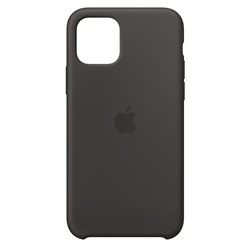 Силиконовый чехол для iPhone 12 Pro (Черный)