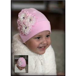 Бледно-розовая шапочка Луиза…