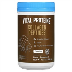 Vital Proteins, Коллагеновые пептиды, шоколад, 383 г (13,5 унции)