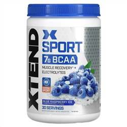 Сивэйшен, Sport, 7 г аминокислот с разветвленной цепью (BCAA), со вкусом голубой малины, 345 г (12,2 унции)