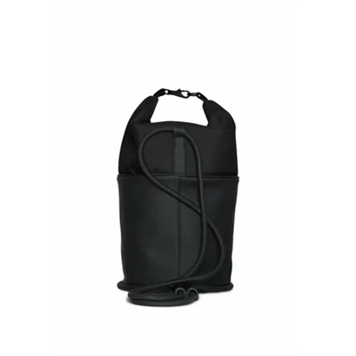 Rains - SPIN ROLLTOP MINI - туристический рюкзак - черный