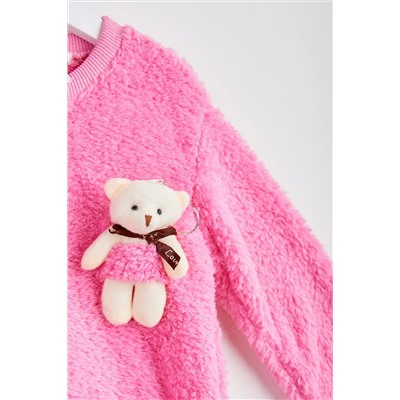 Розовый плюшевый комплект для мальчика TOFİSA — 24223