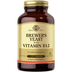 Solgar Brewer’s Yeast with Vitamin B12 250 Tablet
