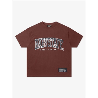 College Oversized T-Shirt  / футболка оверсайз с логотипом College
